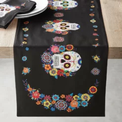 Day of the Dead Table Runner