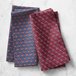 AERIN Small Block Print Napkins, Set of 4 - Plum Floral 7 AERIN Small Block Print Napkins, Set of 4 - Plum Floral -Deals BAR Store aerin small block print napkin 202231 0003 aerin small block print napkins set of 4 1 z