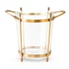 Antique Brass & Glass Ice Bucket -Deals BAR Store antique brass and glass ice bucket 202222 0036 img23z