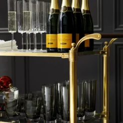 Beckett Bar Cart, Brass -Deals BAR Store beckett bar cart 202240 0163 beckett bar cart z