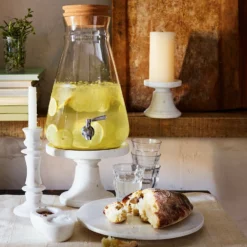 Cork-Lidded Beverage Dispenser -Deals BAR Store beverage dispenser with cork lid spr 14 202240 0033 cork lid beverage dispenser z