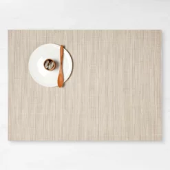Chilewich Bamboo Placemat, Chalk