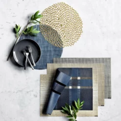 Chilewich Dahlia Brass Placemat 6 Chilewich Dahlia Brass Placemat -Deals BAR Store chilewich dahlia brass place mat 202240 0006 chilewich dahlia brass round placemats z