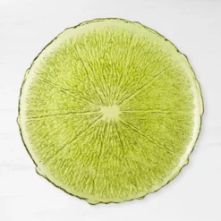 Citrus Glass Chargers, Set of 4