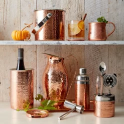 Copper Mug 14 Copper Mug -Deals BAR Store copper moscow mule mug 202240 0041 williams sonoma hammered copper cocktail shaker bar tools z