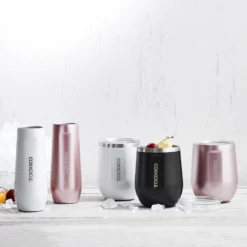 Corkcicle Insulated Stemless Wine Glass -Deals BAR Store corkcicle insulated stemless wine glass 202222 0328 corkcicle stemless champagne flute set of 2 z