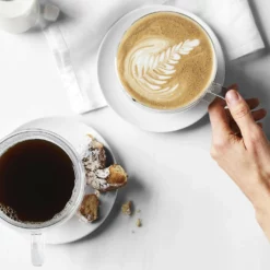 Double-Wall Glass Latte Mug -Deals BAR Store double wall glass latte mugs 202234 0034 double wall glass latte mugs z