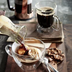 Double-Wall Glass Latte Mug -Deals BAR Store double wall glass latte mugs 202240 0130 double wall glass latte mugs z