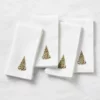 Embroidered Festive Napkins, Set of 4 -Deals BAR Store embroidered holiday napkins 202235 0204 img1z