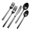 Fortessa Arezzo Brushed Black 5-Piece Cutlery Set -Deals BAR Store fortessa arezzo brushed black flatware set 202027 0001 img26z