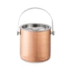 Hammered-Copper Ice Bucket With Lid -Deals BAR Store hammered copper ice bucket with lid 202237 0259 hammered copper ice bucket with lid z