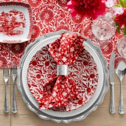 Hammered Napkin Rings, Set of 4 -Deals BAR Store hammered napkin rings 202230 0306 marlo thomas red dinner napkins set of 4 z