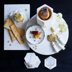 Honeycomb Cheese Knives, Set of 3 6 Honeycomb Cheese Knives, Set of 3 -Deals BAR Store honeycomb cheese knives set of 3 202237 0015 marble honeycomb cheese board z