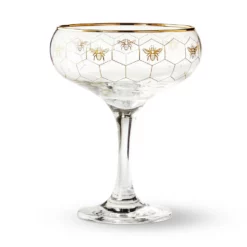 Honeycomb Coupe Glasses