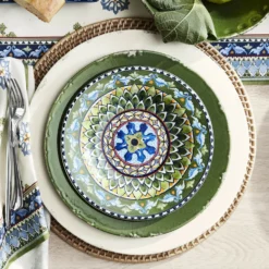 Rustic Ceramic Dinner Plates -Deals BAR Store italy rustic ceramic dinner plates 202229 0391 sicily ceramic mixed appetizer plates set of 4 blue green 2 z