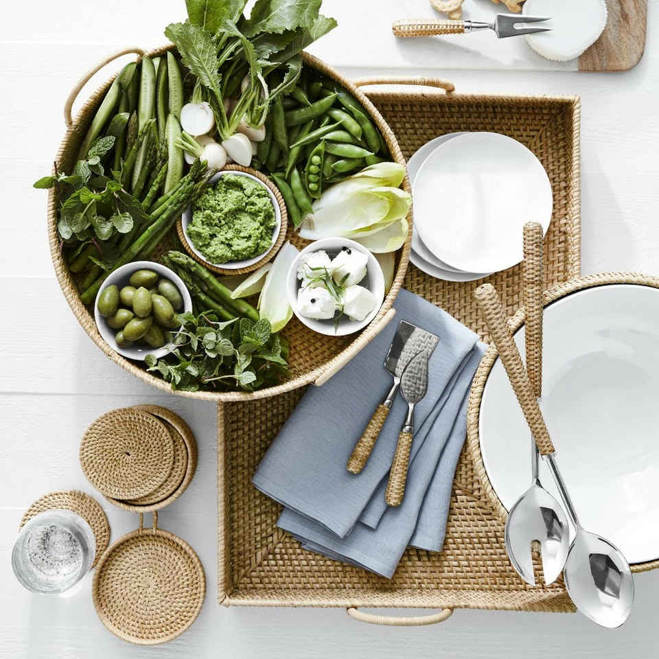 Light Woven Chip & Dip Bowl 3 Light Woven Chip & Dip Bowl - Image 2