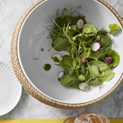 Light Woven Salad Bowl -Deals BAR Store light woven salad bowl 202236 0045 light woven salad bowl z
