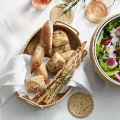 Light Woven Salad Bowl -Deals BAR Store light woven salad bowl 202238 0007 light woven oval tray z