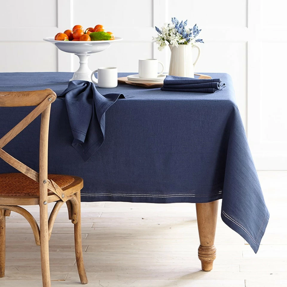 Linen Double Hemstitch Tablecloth 9 Linen Double Hemstitch Tablecloth - Image 7