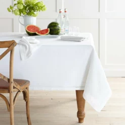 Linen Double Hemstitch Tablecloth 20 Linen Double Hemstitch Tablecloth -Deals BAR Store linen double hemstitch tablecloth alt8 imgz 2