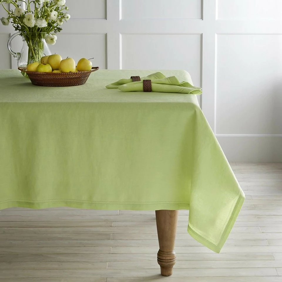 Linen Double Hemstitch Tablecloth 12 Linen Double Hemstitch Tablecloth - Image 10