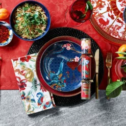 Lunar Noodle Bowls, Set of 4, Mixed