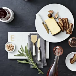 Marble & Brass Round Board -Deals BAR Store marble and brass round board 202222 0004 marble brass round board z