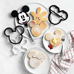 Mickey Mouse Silicone Pancake Moulds -Deals BAR Store mickey mouse silicone pancake molds 202220 0012 mickey mouse flex spatula z