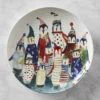 Natale Penguin Salad Plates, Set of 4