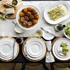 Olivewood Charger 17 Olivewood Charger -Deals BAR Store olivewood charger 202227 0008 pillivuyt basketweave porcelain salad plates z