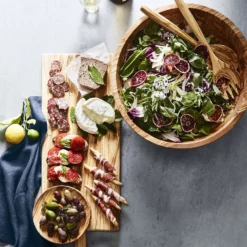 Olivewood Salad Bowls -Deals BAR Store olivewood salad bowl 202227 0018 olivewood salad bowl z