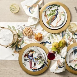 Pavao Dinner Plate - Calla Lilies -Deals BAR Store pavao dinner plates 202228 0010 antique brass glass ice bucket z