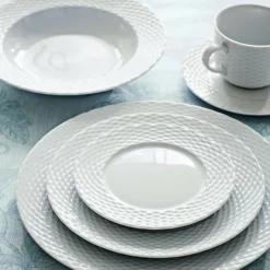 Pillivuyt Basketweave Porcelain Cup & Saucer -Deals BAR Store pillivuyt basketweave porcelain cup and saucer 202240 0024 pillivuyt basketweave porcelain dinnerware sets z