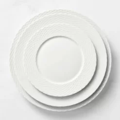 Pillivuyt Basketweave Porcelain Salad Plate -Deals BAR Store pillivuyt basketweave porcelain salad plate 202223 0014 pillivuyt basketweave porcelain bread butter plates z