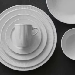 Pillivuyt Plisse Porcelain Cereal Bowls -Deals BAR Store pillivuyt plisse cereal bowls 202240 0087 pillivuyt plisse porcelain cereal bowls z