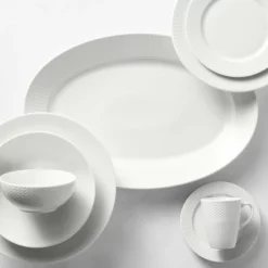 Pillivuyt Plisse Porcelain Dinner Plates -Deals BAR Store pillivuyt plisse dinner plates 202223 0013 pillivuyt perle porcelain dinner plates z