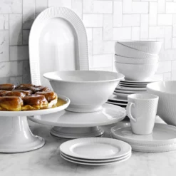 Pillivuyt Porcelain Cake Stands -Deals BAR Store pillivuyt porcelain cake stand 202227 0008 pillivuyt basketweave porcelain cereal bowls z