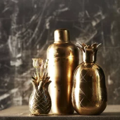 Pineapple Cocktail Picks with Holder, Set of 6 -Deals BAR Store pineapple cocktail picks with holder set of 6 202240 0099 gold pineapple cocktail shaker z