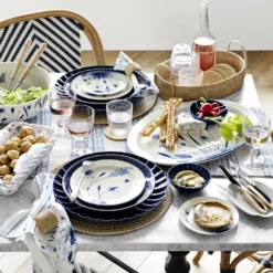 Printemps Bleu Dinnerware Collection -Deals BAR Store printemps bleu dinnerware collection 202227 0002 printemps bleu napkins set of 4 1 z