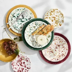 Rustic® Outdoor Melamine Dinner Plates -Deals BAR Store rustic italian melamine dinner plates 202229 0002 rustic outdoor melamine bowls z