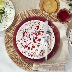 Rustic® Outdoor Melamine Dinner Plates -Deals BAR Store rustic italian melamine dinner plates 202233 0019 harvest outdoor melamine salad plates z