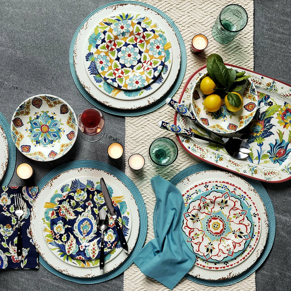 Rustic Melamine Charger 5 Rustic Melamine Charger - Image 3