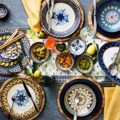 Sicily Dinnerware Collection -Deals BAR Store sicily dinnerware collection 202240 0077 sicily ceramic pasta bowls blue z