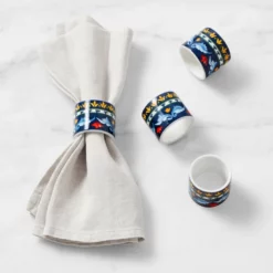 Sicily Napkin Rings, Set of 4 -Deals BAR Store sicily sicilian napkin rings 202230 0312 sicily sicilian napkin rings set of 4 z
