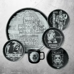 Star Wars™ Appetiser Plates -Deals BAR Store star wars appetizer plates 202217 0031 star wars appetizer plates z
