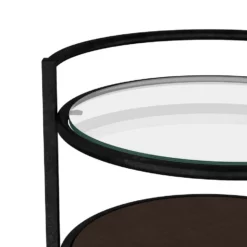 Stowe Round Bar Cart, Brass -Deals BAR Store stowe round bar cart 202217 0022 stowe round bar cart 1 z