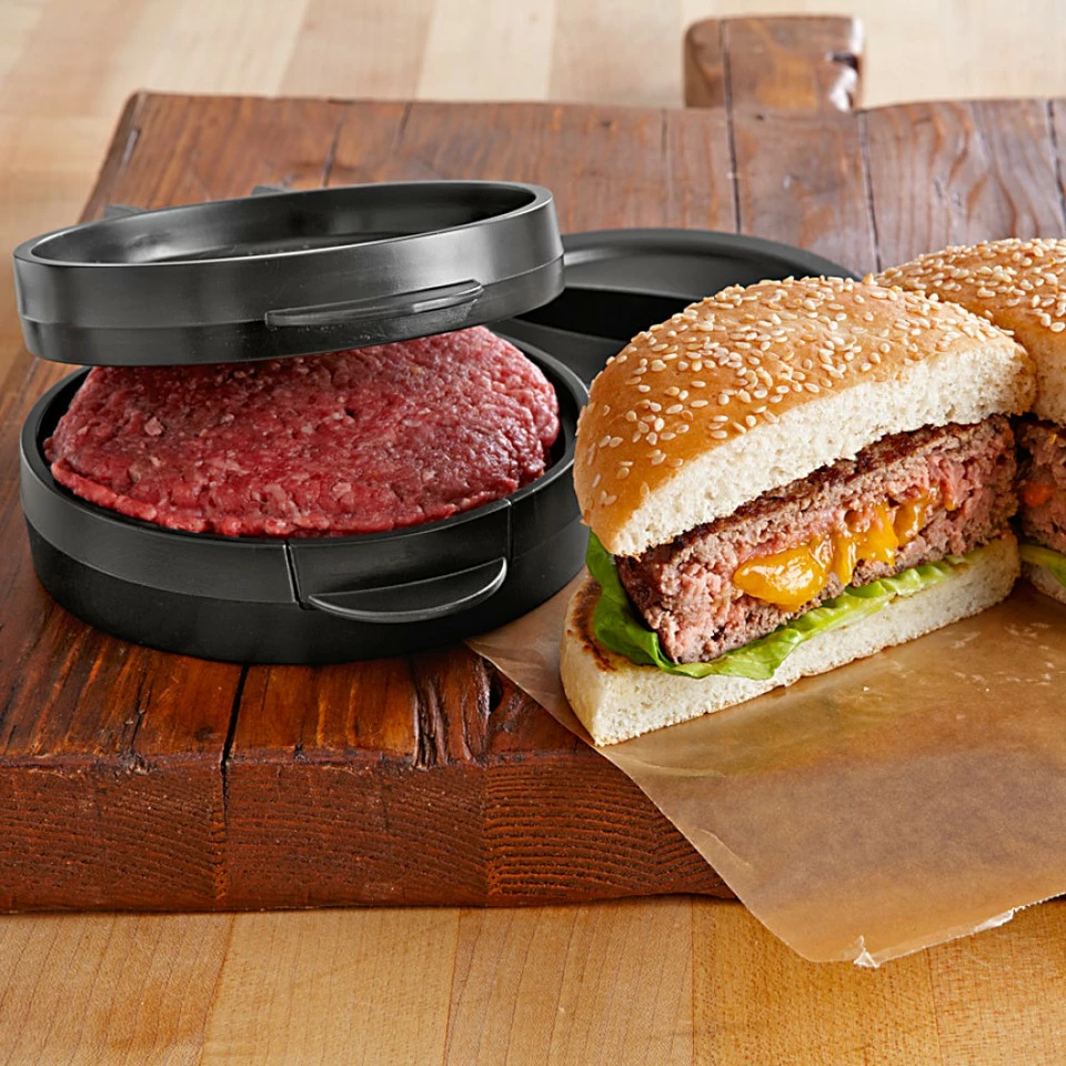 Stuffed Hamburger Press with Lifter 13 Stuffed Hamburger Press with Lifter - Image 11