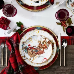 Classic Tartan Napkins, Set of 4 -Deals BAR Store tartan plaid napkin 202214 0099 classic tartan napkins set of 4 z