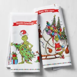 The Grinch™ Tea Towels, Set of 2