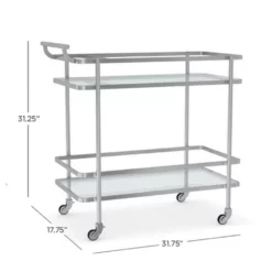 Truman Bar Cart - Antique Brass -Deals BAR Store truman bar cart 202226 0007 truman rectangular bar cart z